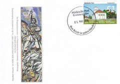 Märkische Post: MiNr. 38, „200 Years Neuhardenberg“, Set, First Day Cover