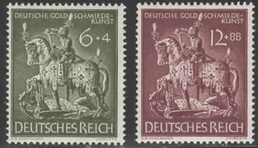 Germany Scott #B247 & B248, Mint Never Hinged