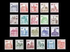 Germany Berlin 1977 German Castles set of 21 SG B516-524d MNH mint *COMBINED P&P