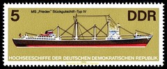 EBS East Germany DDR 1982 – Ocean-going Ships – Michel 2709-2714 – MNH**