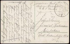 Germany WWI Navy SMS Nassau MSP79 Feldpost Cover 75486