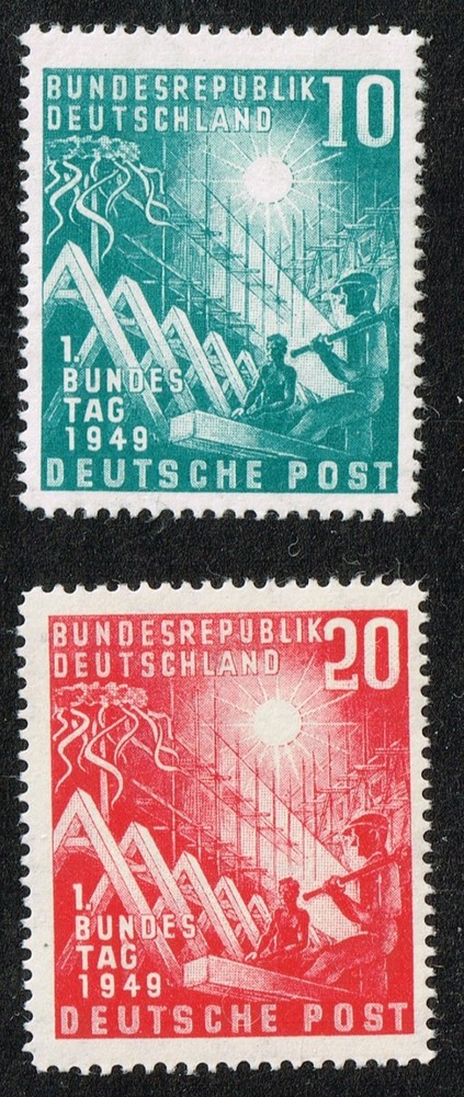 Germany Scott #’s 665-6 Mint Hinged