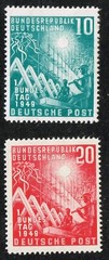 Germany Scott #’s 665-6 Mint Hinged