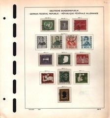 drbobstamps Germany 1949-1959 collection SCV $1003 see description below