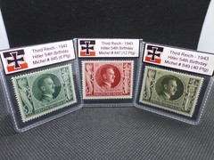 Adolf Hitler 1943 WW2 54th Birthday Stamp Third Reich Nazi Germany MNH Pfennig