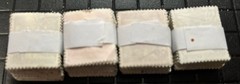 GERMANY 🇩🇪 4 BUNDLES OF 100+/- CASTLE DEFINITIVE 10, 20, 60, 80pf 1190