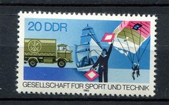 Germany – DDR : Sport and Technology stamp from 1982 – mint NH