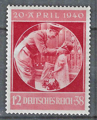 Germany Third Reich Mi# 744 MNH 1940 Issued for Hitler’s 51st Birthday **