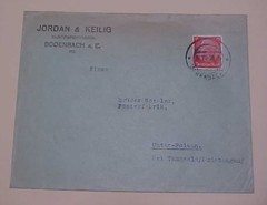 GERMAN SUDETENLAND BODENBACH 14 DEC 1938 EXCISE