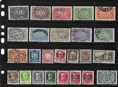 Stamp collection All different 1880-1930 Germania Weimar Germany Empire #2328