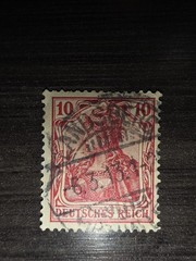 Set of Vintage Unique German Stamps from 1901 – 1910!!