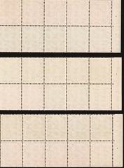 Germany 1955 Booklet Panes # 702a 704a 708a MNH Complete Sound