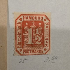 1800’s LOT OF GERMAN STATES STAMPS BERGEDORF, BERN, REVENUE, PAYER AND MORE #50
