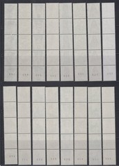 Germany 1515A 1540A MNH VF 1987 Historic Sites Coil Strips Control # ZAYIX
