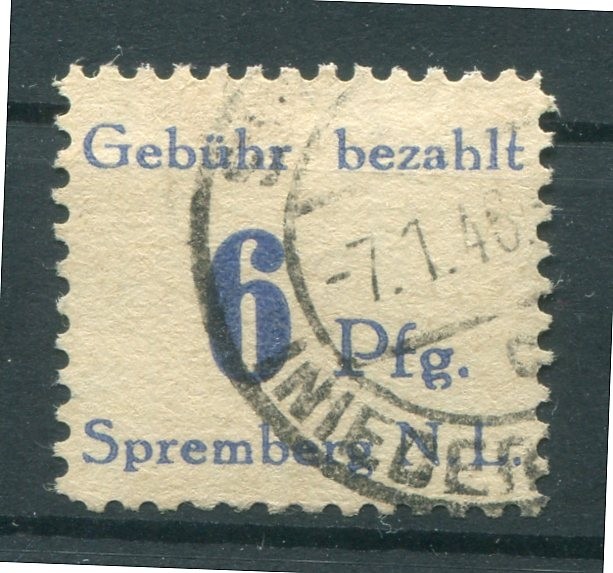 Local Spremberg 4b PFIII COLOR and VARIETY!! gest. 150++EUR (Z9064