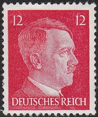 AUTHENTIC Historical Artifact Germany WWII 1942 Selection Hitler 3rd Reich MNH