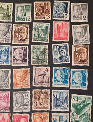 Post WWII German Baden Rheinland-Pfalz Württemberg French Zone Stamp Lot