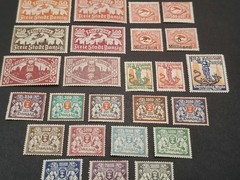 Danzig 1920/1923 * Mint Selection MH Full Sets Airmail +++