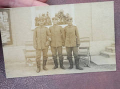 WW1 WWI Imperial German Reich Army military soldiers Comrades photo postcard