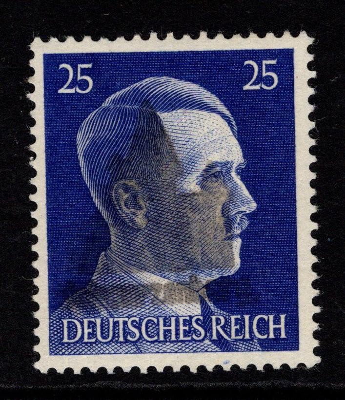 Germany 1945 Castle Obliterate Issue 25p MNH / Signed Richter – S58831