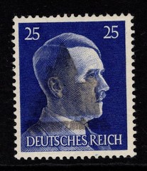 Germany 1945 Castle Obliterate Issue 25p MNH / Signed Richter – S58831
