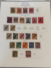 German & State Stamps in Scott Specialty 3 ring album M&U -1938 incl BOB L2034