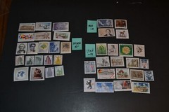 GERMANY BERLIN SCOTT #9N498/9N588 LOT OF 41 COMMEMORATIVE STAMPS MNH/MH/USED