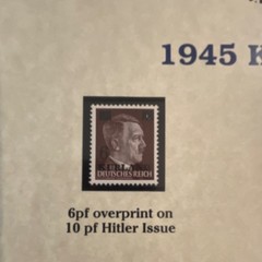 Kenmore Collection Kurland German Occupation 1945 WWII Postal History 6pf 12pf
