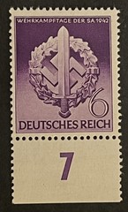 Travelstamps: 1942 Germany Stamps Sc# 528 Mi 818, Mint, Original Gum MNH OG
