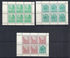 Germany DDR Full Booklet SC# 330c, 333a, 477b – MI MH 3B – 1959/1960 MNH