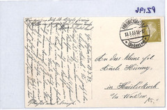 GRAF ZEPPELIN Postcard Friedrichshafen *NEW HARBOUR STATION* 1933 Germany PZ196