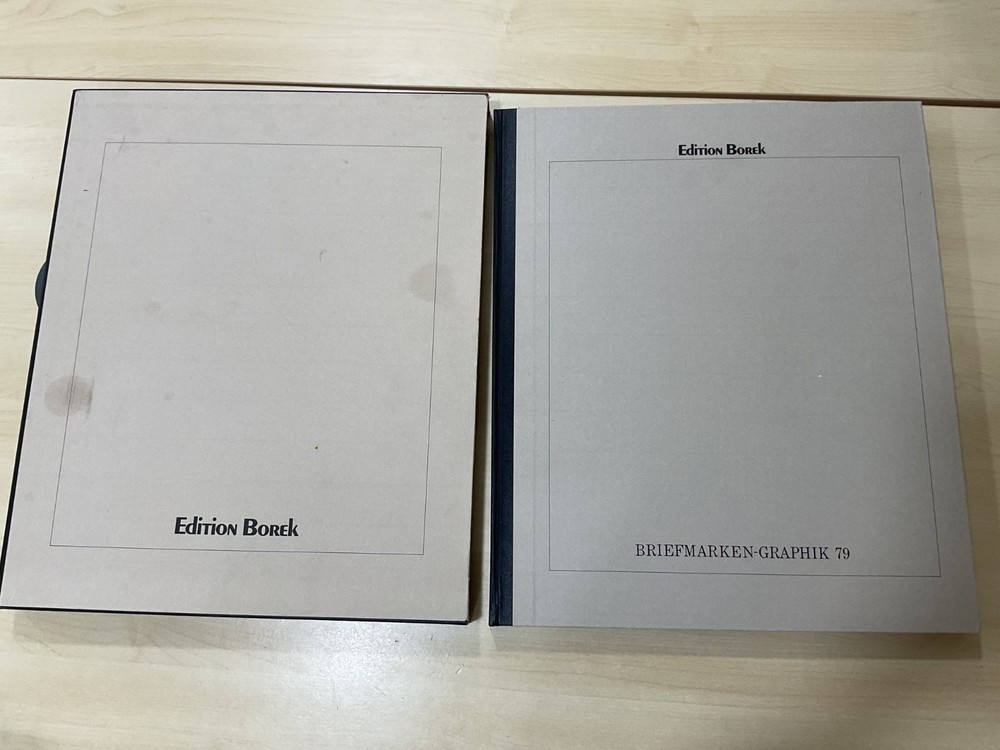 Edition Borek “Briefmarken-Grafik 79” Complete Signed Limited Edition c316