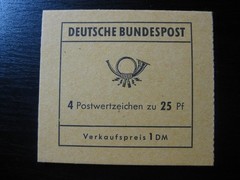 GERMANY Mi. #MH 15 scarce mint MNH stamp booklet! CV $14.50