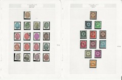 Germany Back of Book Stamp Collection on 16 Pages, Officials, Airmail, DKZ