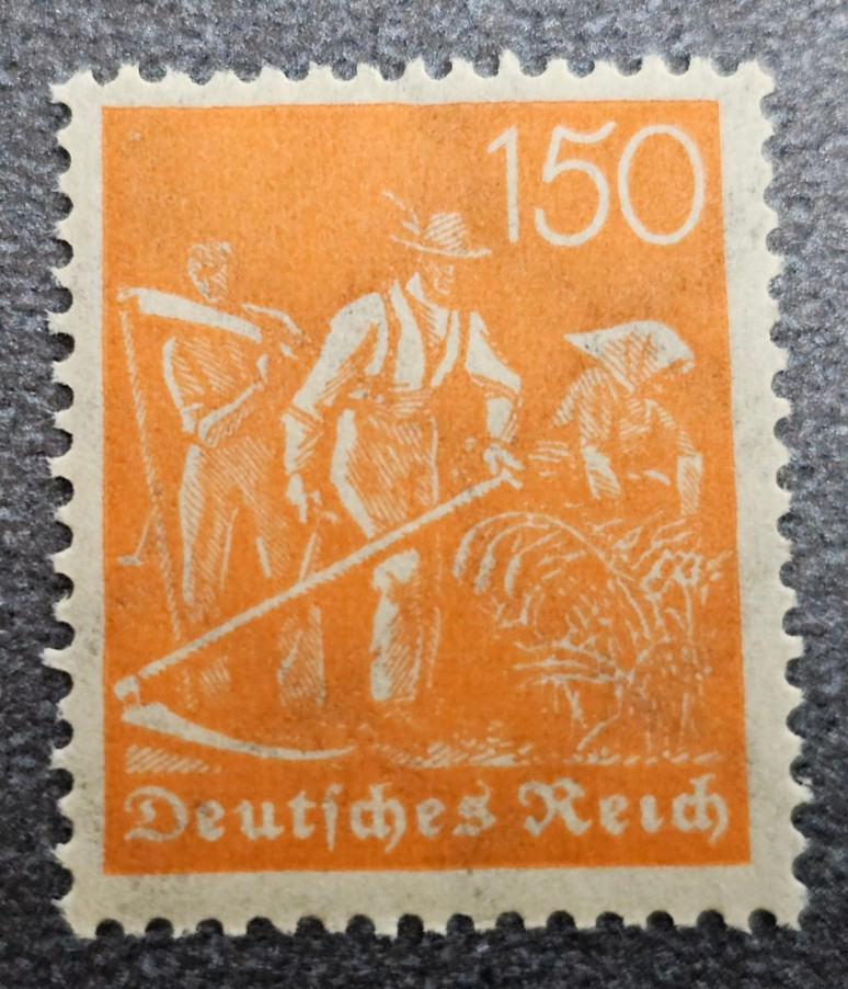 Stamp Germany Deutsches Reich 150 Pfennig 1921 Mi. Nr. 189 [🇩🇪39173-18]