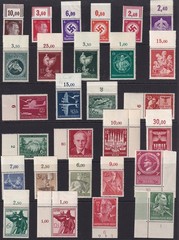 Lot Stamp Germany WWII 3rd Reich Hitler Airplanes Horse Innsbruck Choice MNH