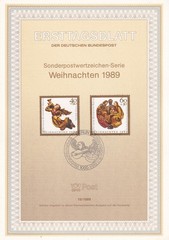 Berlin ETB 858-9 Scott 9NB275-6 Christmas
