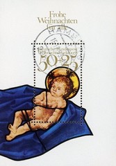 Germany B557 Souvenir Sheet Christ Child