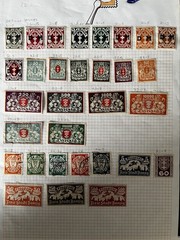DANZIG – Stamp Pages- Mint & Used- Study Scans