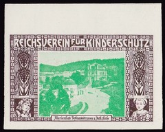 Germany – Child Protection Label Unused hinged.