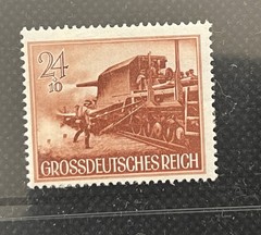 13 X 1944 German „Heroes Memorial Day“ Third Reich Briefmarken Deutschland