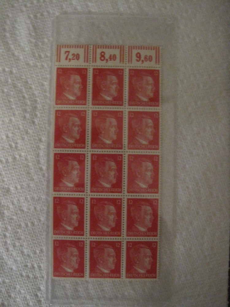 Unused Germany WW2 Third Reich Adolf Hitler Stamp Lot FREE SHIPPING!