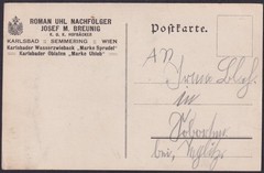GERMANY (ITEM0374) GERMAN ANTISEMITIC POSTCARD UNDATED (See Description)