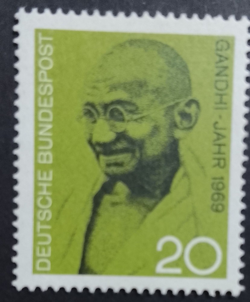 Germany Centenary Mahatma Gandhi Stamp 1969-ZZIAA