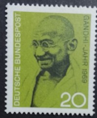 Germany Centenary Mahatma Gandhi Stamp 1969-ZZIAA