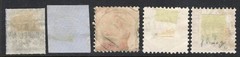 German States Lot of 5 Used -Small Faults- CV 8$