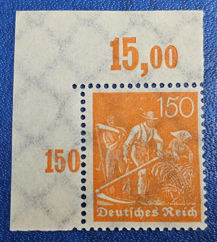 Stamp Germany Deutsches Reich 150 Pfennig 1921 Mi. Nr. 189 [🇩🇪35577]