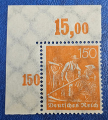 Stamp Germany Deutsches Reich 150 Pfennig 1921 Mi. Nr. 189 [🇩🇪35577]
