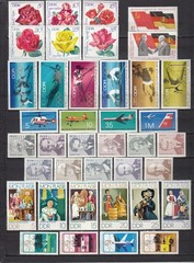 East Germany GDR DDR 1962-1974 – 28 full sets – MNH (a76)