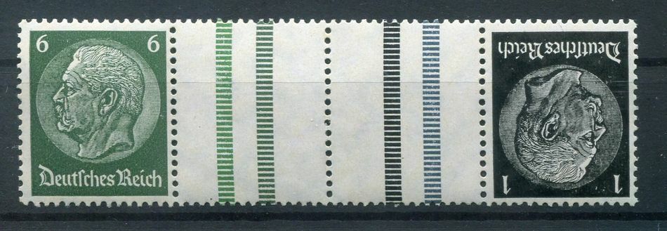 KZ35 MNH Postfrisch Zusammenendrucke Dt. Reich Briefmarken Deutschland